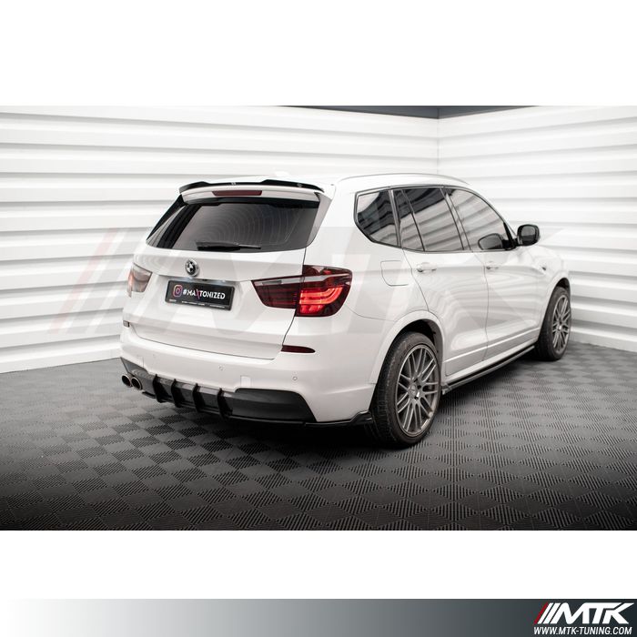 Diffuseur central Maxton Street Pro BMW X3 F25 Pack-M 2010 - 2014